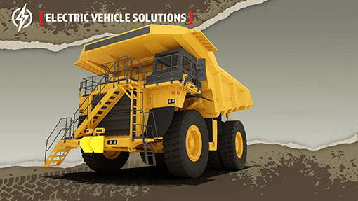 Heavy Industrial Electric Vehicle Mining Truck